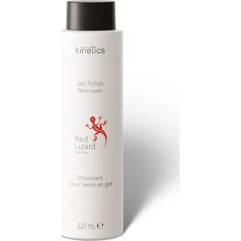 Odlakovač nehtů Kinetics RED LIZARD profesionální odstraňovač gel laku Objemy: 225 ml