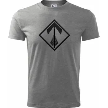 Pánské tričko STRIKER Tričko 251. protiletadlový raketový oddíl Strakonice Barva: Šedá, Velikost: S