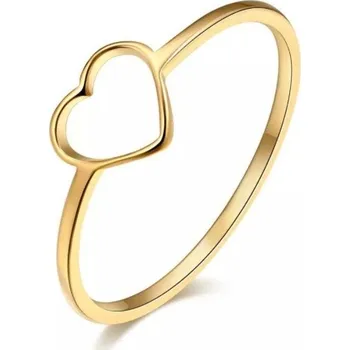 Prsten Přívěskynakrk.cz Ocelový prsten 51 SRDCE