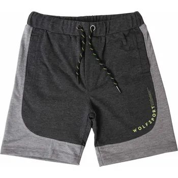 Chlapecké kraťasy Chlapecké tm. šedé kraťasy Wolf T2131B Velikost: 104