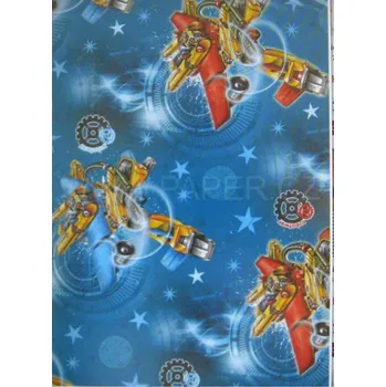 Balící papír DÁRKOVÝ BALICÍ PAPÍR 100X70cm ROBOTI