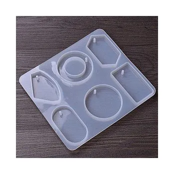 Forma na odlévání Forma na odlévání pryskyřice - 6 velkých tvarů