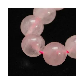 Korálek Růženín lesklý 8mm (6ks)