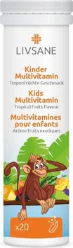 Livsane Multivitamín pro děti šumivé tablety 20 ks