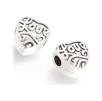 Dětské navlékací korálky Kovové korálky TI90 (2ks)