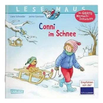 První čtění LESEMAUS 103: Conni im Schnee – Liane Schneider,Janina Görrissen,Marc Rueda (DE)