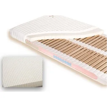 Matrace Matrace Jelínek Sára Klasik Talalay latex pěna 120x200 cm, NaturGuard 80-110 kg - lamelová oboustranná