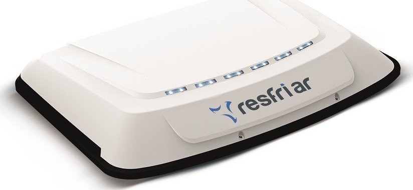 Střešní nezávislá klimatizace 12V pro obytné vozy a dodávky, ResfriAr S-6 (Univerzální panel)