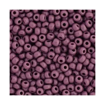 Dětské navlékací korálky Rokajl Preciosa 1. jakost 11/0 borůvková č. 158