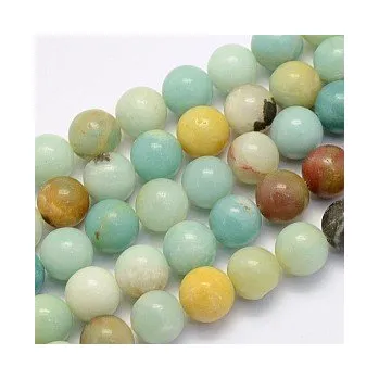 Přírodní kámen Amazonit lesklý 6mm (8ks)