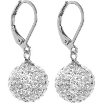 Náušnice BRUNOshop.cz Visací náušnice KULIČKY s kamínky