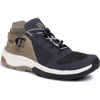 Pánská treková obuv Salomon Tech Amphib 4 Ebony/Mermaid/Vanila Ice 43 1/3