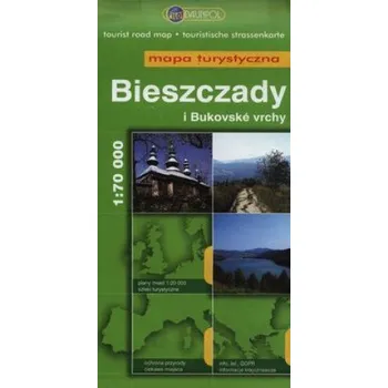 Bieszczady i bukovske vrchy Mapa turystyczna 1:70 000 (PL)
