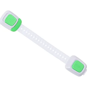 Dětská zábrana KIK KX6316_3 Bezpečnostní zábrana na nábytek s regulací 1 ks - zelená