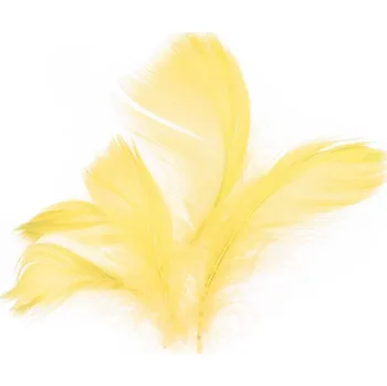 Peří 10g žluté