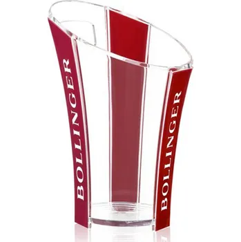 Chladič na víno BOLLINGER Dvoubarevný červený chlaďák na šampaňské (1ks)