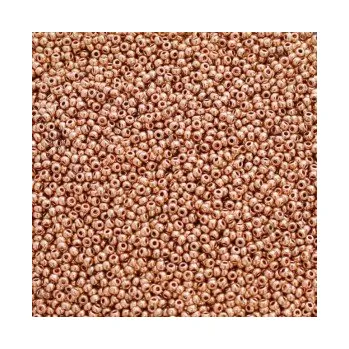 Korálek Rokajl 10/0 měděná světlá