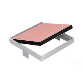 Revizní dvířka 600x600x25 mm protipožární revizní dvířka do zdiva GKF US EI45 (RFS 600*600*25 GKF US EI45)