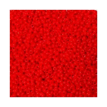 Dětské navlékací korálky Rokajl Preciosa 1. jakost 9/0 světle červené č. 132