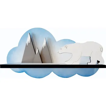 police Falixen Polička na zeď "LEDNÍ MEDVĚD"