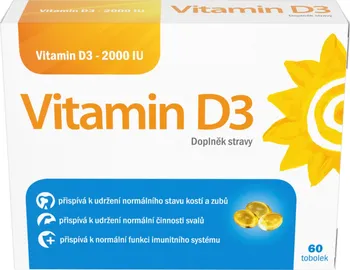 Pamex Pharmaceutical Vitamin D3 2000 IU 60 tob.