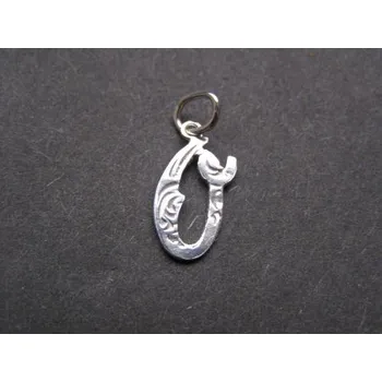 Přívěsek Písmenko O - stříbrný přívěsek