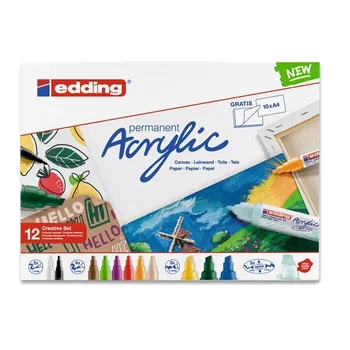 Edding Creative Akrylová sada 12 ks