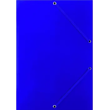 Archivační box Spisové desky s gumičkou Donau, A4, 3 klopy, modré