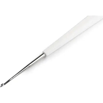 Nástroj na niť a příze Háček s plastovou rukojetí - různé velikosti - 1ks Háček s plastovou rukojetí - kordonet: Velikost č. 0