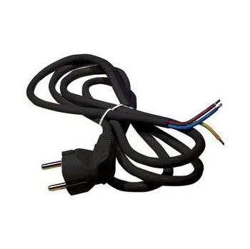 Počítač Flexo šňůra PVC 3× 1,0mm2, 3m, černá