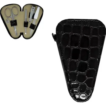 Manikúra Pauline Triangel 4ks DarkBCroco E/P 48230