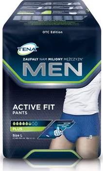 Inkontinenční kalhotky TENA Men Pants Active Fit Plus Blue 772609 L 8 ks