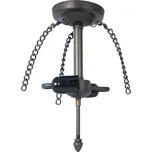 Kovové závěsné světlo bez stínidla - 15*15*33 cm / E27/60W