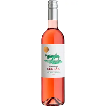 Víno Sedlákovo letní rosé, zemské