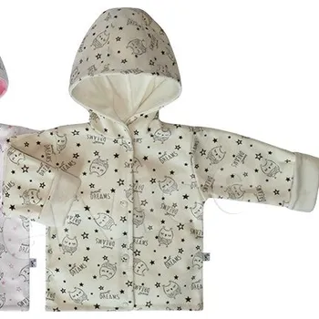 Kojenecká bunda Kojenecký oboustranný kabátek baby service 2130 smetanový Rozměr: 74