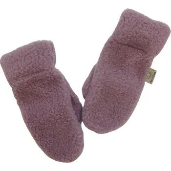 Rukavice Rukavice z ovčí vlny fialové XS-L dospělé, Barevné varianty Fialová, Velikosti M 200-100-00276