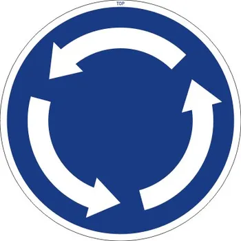 Dopravní značení Dopravní Značka C1 Kruhový objezd