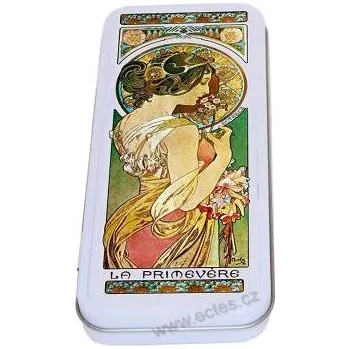 Penál La Primevere WR053 A. Mucha plechovka