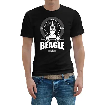 Oblečení a móda STRIKER Pánské tričko bígl Velikost: XL