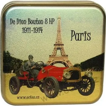Dóza na potraviny DE DION BOUTON 8HP série VETERÁNI plechová dóza 7414/40