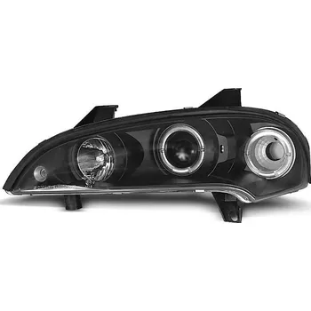 Přední světlomet TUNING-TEC Přední světla Opel Tigra 95-00 Angel Eyes - černé