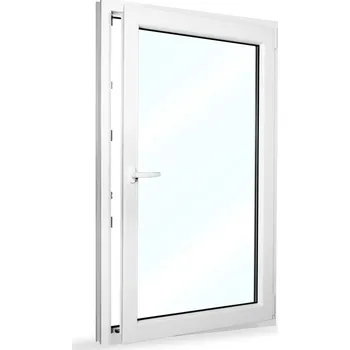 Okno Plastové okno 95x154 cm (950x1540 mm) | Bílé | Otevíravé i sklopné | Pravé | 6 komor | 80 mm