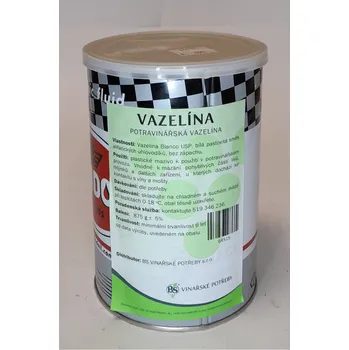 Plastické mazivo Vazelina potravinářská (Bianco USP) 0,875 kg