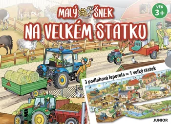 Leporelo Malý šnek na velkém statku: 3 podlahová leporela = 1 velký statek - Iva Haberlová (2019)