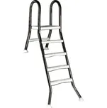 Vágner Pool Žebřík ESP pro nezapuštěné bazény, 4+1 stupeň, pro bazény 1,2 m výšky, AISI 304