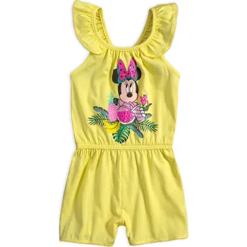 Dívčí pyžamo Dívčí overal DISNEY MINNIE FRUIT žlutý Velikost: 116