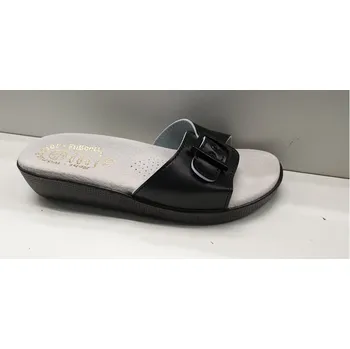 Dámská zdravotní obuv Firýt Dámský jednopáskový pantofel 145-6 Černá Ostatní: černá, Rozměr: 39