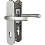 Dveřní kování klika-klika BLAUGELB DGT50, PZ92, F1 stříbrná