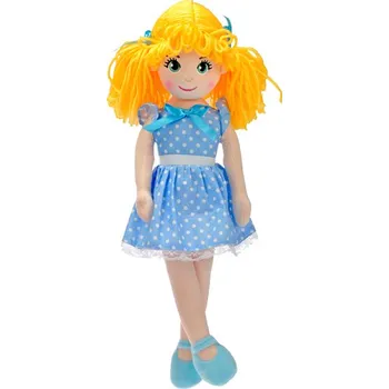 Panenka Mikro trading Panenka hadrová - 40 cm - modrá