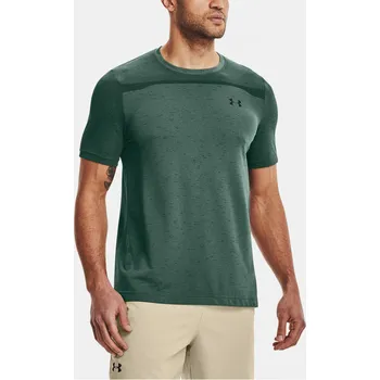 Pánské tričko Pánské funkční tričko Under Armour UA Seamless SS-GRN - zelené Velikost: M